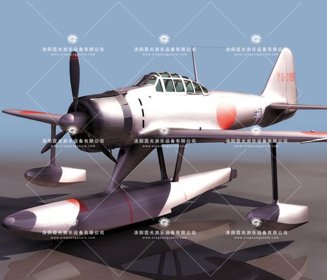 浦城3D模型飞机_